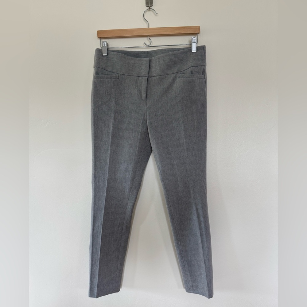 LOFT Gray Ankle Pants